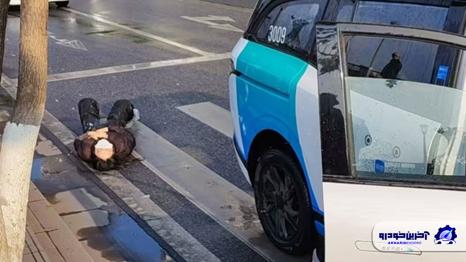 تصادف شدید یک تاکسی خودران در چین ؛ دو عابر پیاده راهی ICU شدند