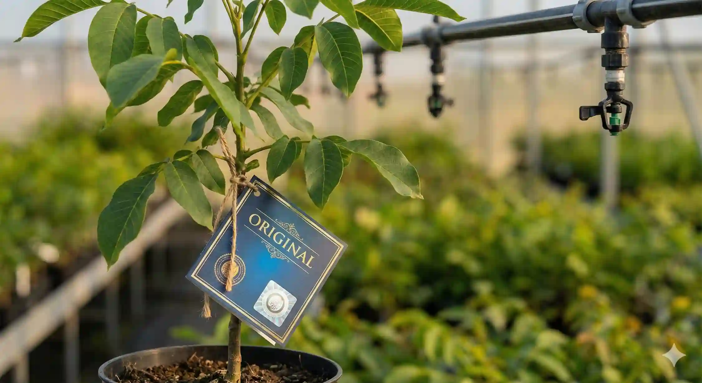 خرید نهال گردو چندلر اصل با گواهی سلامت و قرنطینه