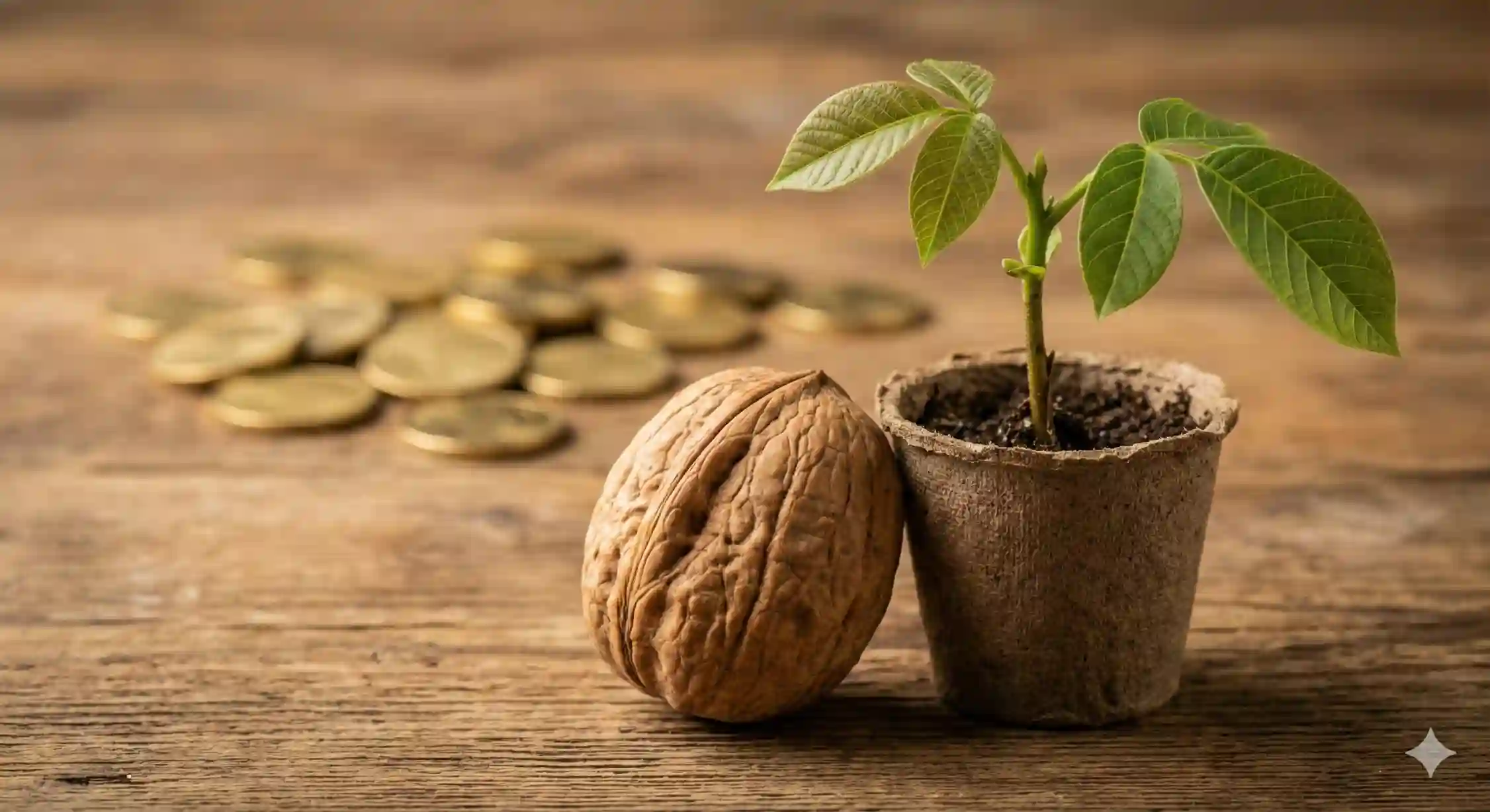 ارزش اقتصادی و سرمایه گذاری با کاشت نهال گردو پیوندی